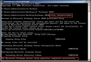 Training exchange server 2010 install microsoft exchange server administrator command prompt 2