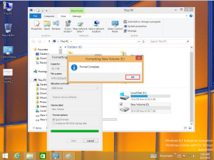 How to Format Drive in Window 8 Training 6