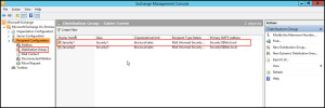 Training create mail enabled Security Distribution server 2010 exchange management console 13