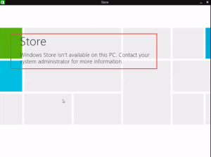 Disable the Windows Store from Window 8 store disable 9