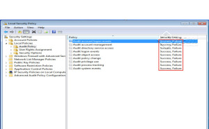 Microsoft training 2007 Configure Local security Policy security settings 6