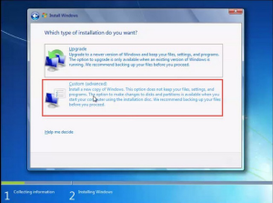 Microsoft training 2007 install window 7 6