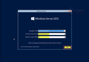 Microsoft training 2012 window setup 3