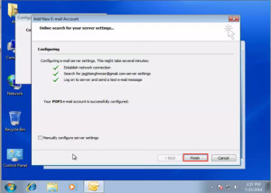 Microsoft training Configure an Email Account in Outlook 2007 add new email account 4