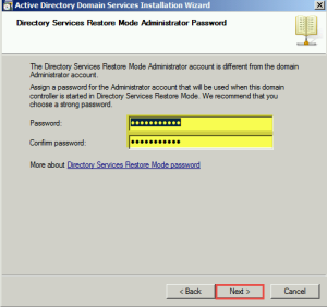 Training to Install Read Only Domain Controller (RODC) password