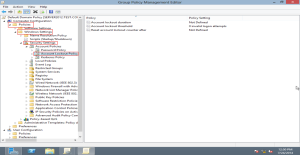 Training to Configure Account Lockout Threshold policy in Windows Server 2012