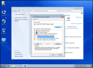 Training to Obtain an IP Address from Windows Server 2012 DHCP on Client Machine Select IPV4 then click on Properties